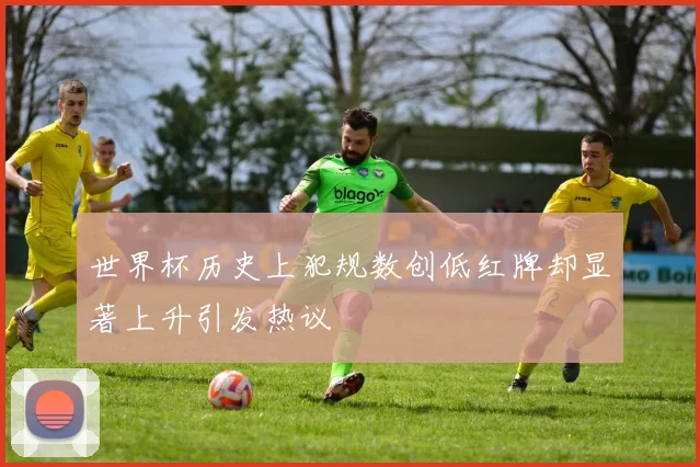 世界杯历史上犯规数创低红牌却显著上升引发热议